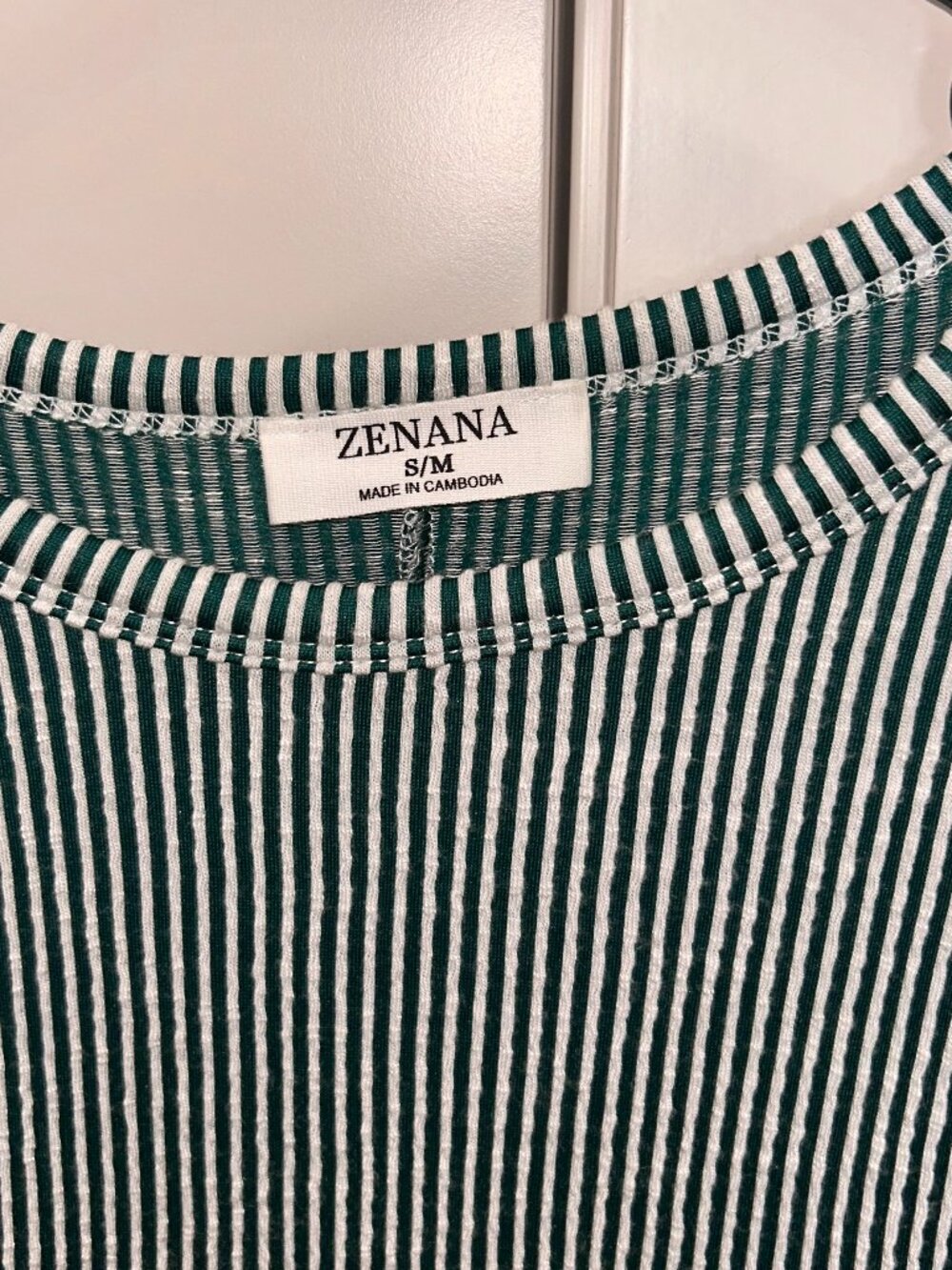 Zenana Raised Rib Top - Picture 5 of 7